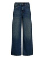 IVY Copenhagen - Ivy-Alina Flare Wide Jeans Wash Add - Platūs džinsai - Mėlyna