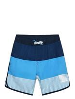 Color Kids - Swim Long Shorts, Aop - Maudymosi šortai - Mėlyna