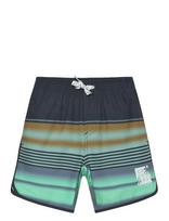 Color Kids - Swim Long Shorts, Aop - Maudymosi šortai - Žalia