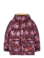 THE ANIMALS OBSERVATORY - Lemur Kid Puffer Jacket Maroon - Striukė - Burgundiška splava