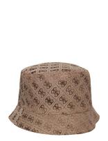 GUESS - Noelle Ii Db Face Jcq Rain Hat - Kepurė - Ruda