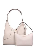 GUESS - Darcy Hobo - Rankinė - Kreminė spalva