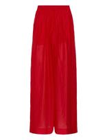 Gestuz - Gzsiora Hw Pants - Plačios kelnės - Raudona