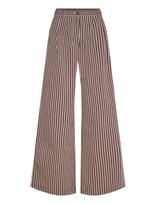 A Part Of The Art - Dreamy Pants Pink Stripe - Plačios kelnės - Marga / raštuota