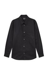 Mads Nørgaard - Cotton Twill Storm Shirt - Laisvalaikio marškiniai - Juoda