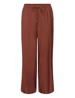 Kaffe Curve - Kcemilia Wide Pants - Plačios kelnės - Ruda