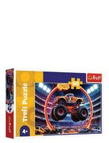 Trefl - Pappussel Trefl 60 Bitar Monster Truck - Dėlionė - Marga / raštuota