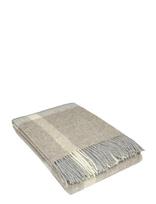 Sekan Studio - Plaid 140X200, Light Grey / Natural - Antklodė ir užtiesalas - Smėlio
