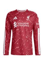Adidas Performance - Liverpool F.c. Home Jersey Long-Sleeved - Sportiniai futbolo marškinėliai - Raudona