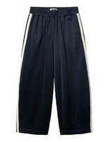 Woodbird - Wbpoke Track Pants - Plačios kelnės - Tamsiai mėlyna