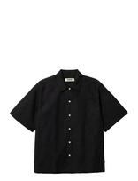 Woodbird - Wbwang Embroidery Shirt - Laisvalaikio marškiniai - Juoda