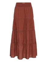 Kaffe - Kavalerie Skirt - Maxi sijonas - Ruda