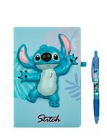Undercover - Squishy Notebook Lilo & Stitch - Kalendoriai ir užrašų knygelės - Mėlyna
