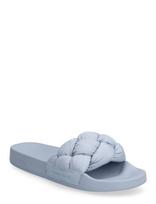Tommy Hilfiger - Tjw Braided Slides - Baseino šlepetės - Mėlyna