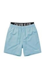 Calvin Klein - Medium Drawstring Boxer - Sportiniai maudymosi šortai - Juoda