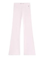Tommy Hilfiger - Rib Flare Legging - Tamprės - Rožinė