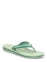 Tommy Hilfiger - Th Webbing Summer Sandal - Šlepetės - Žalia
