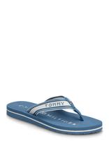 Tommy Hilfiger - Th Webbing Summer Sandal - Šlepetės - Mėlyna