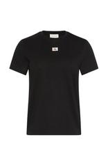 Calvin Klein Jeans - Ss Woven Label Classic Fit Tee - Marškinėliai trumpomis rankovėmis - Juoda