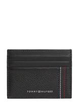Tommy Hilfiger - Th Central Cc Holder - Kortelių dėklas - Juoda