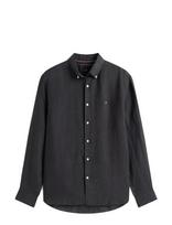 Tommy Hilfiger - Pigment Dyed Li Solid Rf Shirt - Laisvalaikio marškiniai - Juoda