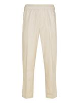Calvin Klein - Straight Linen Pull On Pant - Lininės kelnės - Smėlio