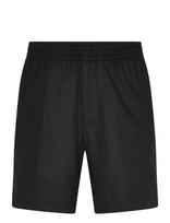 Calvin Klein - Straight Linen 7" Pull On Short - Lininiai šortai - Juoda