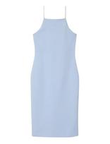 Calvin Klein Jeans - Sl Ponte Monogram Cami Dress - Iki kelių ir midi suknelės - Mėlyna