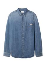Calvin Klein Jeans - Essntl Clssc Ck Vintage Indigo S - Džinsiniai marškiniai - Mėlyna