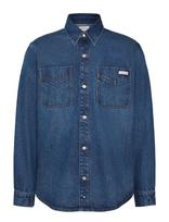 Calvin Klein Jeans - 90S Horizon Overshirt - Džinsiniai marškiniai - Mėlyna