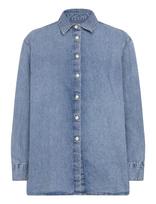 Calvin Klein Jeans - Oversized Shirt Vintage Bell - Džinsiniai marškiniai - Mėlyna