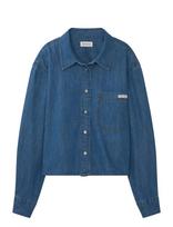 Calvin Klein Jeans - New Dad Shirt Annapolis Sky - Džinsiniai marškiniai - Mėlyna