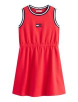 Tommy Hilfiger - Wavy Flag Dress Slvls - Laisvalaikio suknelė be rankovių - Raudona