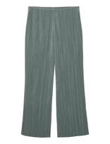 Calvin Klein - Plisse Pull On Pant - Tiesaus kirpimo džinsai - Pilka
