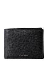Calvin Klein - Foil Emboss Trifold W/ Card - Klasikinė piniginė - Juoda