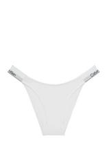 Calvin Klein - String Bikini - Braziliškos kelnaitės - Balta