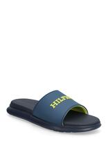 Tommy Hilfiger - Dual Density Hilfiger Pool Slide - Baseino šlepetės - Tamsiai mėlyna