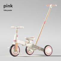 Portable Folding Tricycle with Canopy & Storage for Ages 1-6 - Multi-Form Baby Stroller Bike