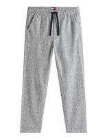 Tommy Jeans - Tjm Sonny Linnen Mix Chino Pant - Lininės kelnės - Tamsiai mėlyna