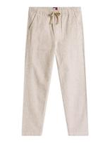 Tommy Jeans - Tjm Sonny Linnen Mix Chino Pant - Lininės kelnės - Smėlio