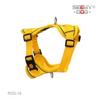 2024 Breathable Mesh Anti-Choking Dog Harness - Spring/Summer Cool Style Extra Large geltona