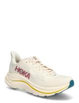 HOKA - W Clifton 10 - Bėgimo bateliai - Kreminė spalva