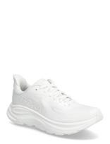 HOKA - W Clifton 10 - Bėgimo bateliai - Balta