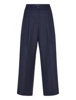 FREE/QUENT - Fqyasmin-Pants - Plačios kelnės - Mėlyna