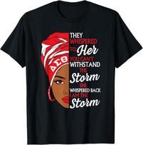 Delta Sigma Theta Sorority, Black History Month T-Shirt S įvairiaspalvis