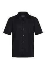 Lindbergh - Cotton / Lyocell Blend Resort Shirt - Laisvalaikio marškiniai - Juoda
