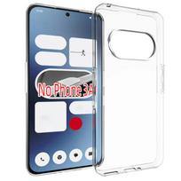 For Nothing Phone 3A Clear Slim Bag TPU Rubber Case for Nothing Phone 3A Pro Phone3a Drop Protection Phone Covers Cases Nothing Phone 3A Pro gryna