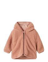 Lil'Atelier - Nbnnalo Sherpa Jkt Solid Lil - Flisinė striukė - Rožinė