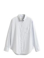 Gant - Rel Luxury Oxford Stripe Bd Shirt - Marškinėliai ilgomis rankovėmis - Mėlyna