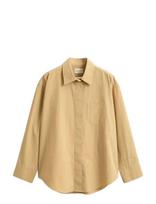 Gant - Rel Poplin Ls Shirt - Marškinėliai ilgomis rankovėmis - Smėlio